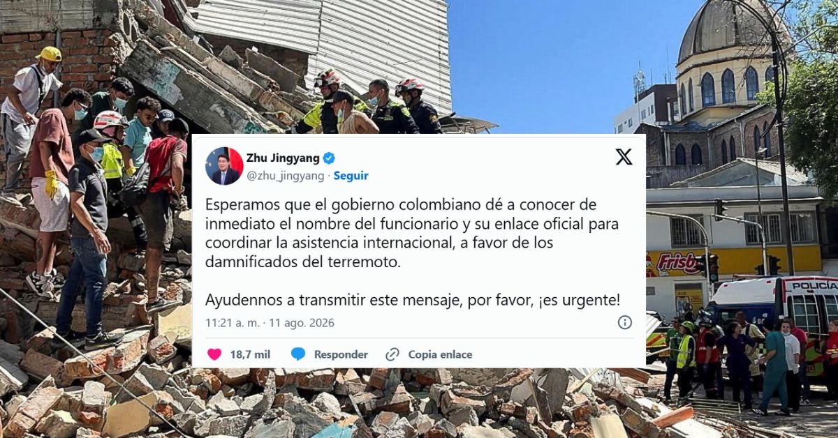 Colombia rechaza el apoyo de personal internacional de rescate para atender el terremoto