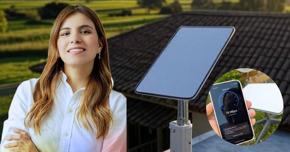 María Lucía Villalba pide agilizar Starlink Mobile para mantener conectadas las zonas afectadas por el terremoto