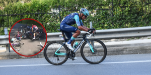 Se termina el Giro de Italia para Santiago Buitrago tras su fuerte accidente