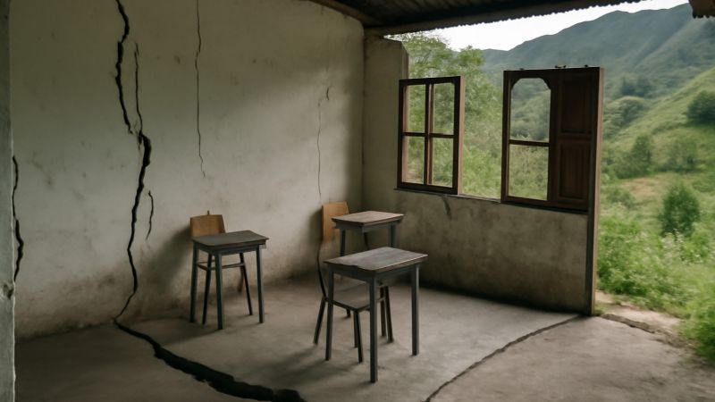Falla geológica obliga a trasladar escuela en Timaná