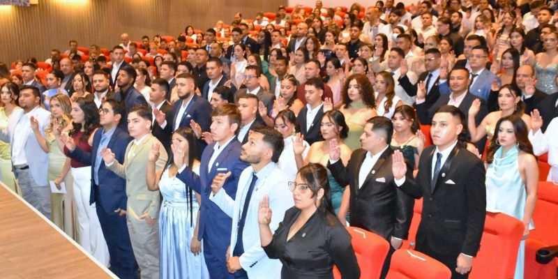 UCC Neiva entrega 206 nuevos profesionales y especialistas al Huila y la región