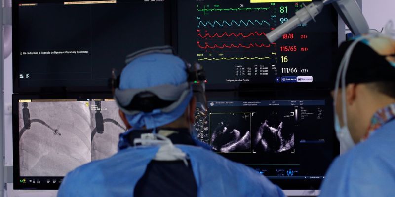 Medilaser reparó válvula cardíaca con inédita técnica en el sur del país