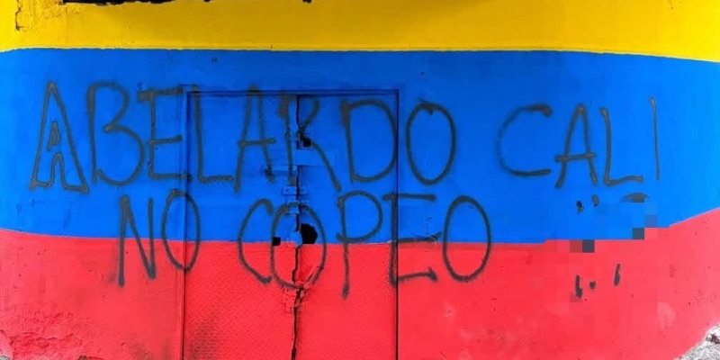 Grafitis contra De La Espriella aparecen en Cali antes de su posesión