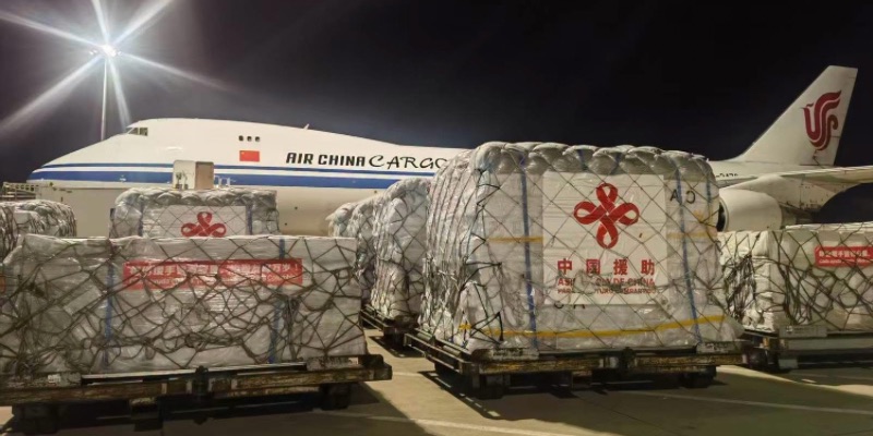 China envía 80 toneladas de ayuda humanitaria a Colombia