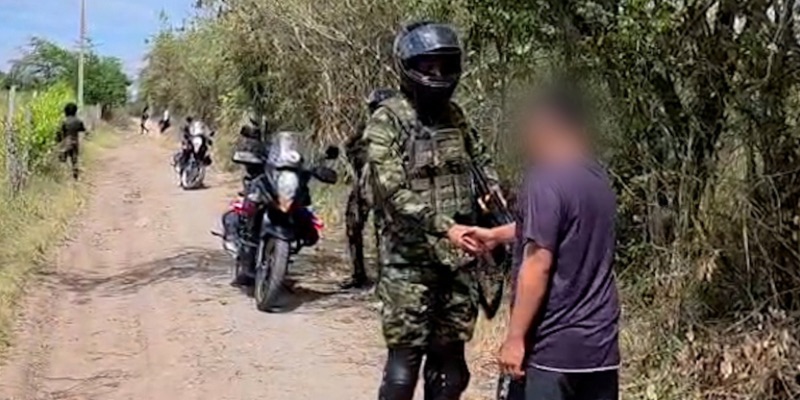 Se entrega al Ejército integrante de la estructura Ismael Ruiz en Yaguará