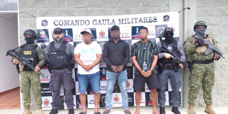 Capturan a cinco presuntos narcotraficantes pedidos en extradición por EE. UU.