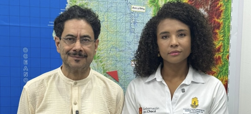 Cepeda se reunió con la gobernadora del Chocó