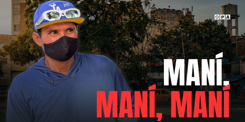 “Si no trabajo, no como”: Hernán Darío, 14 años vendiendo maní en Neiva