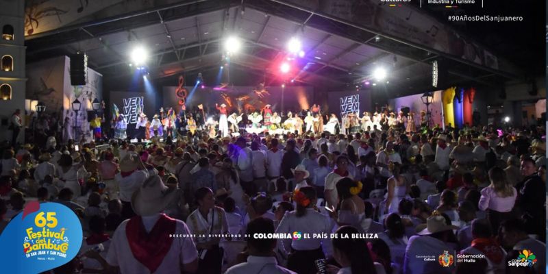 El Huila está de fiesta: El 65° Festival del Bambuco en San Juan y San Pedro impulsa el turismo cultural y la identidad opita