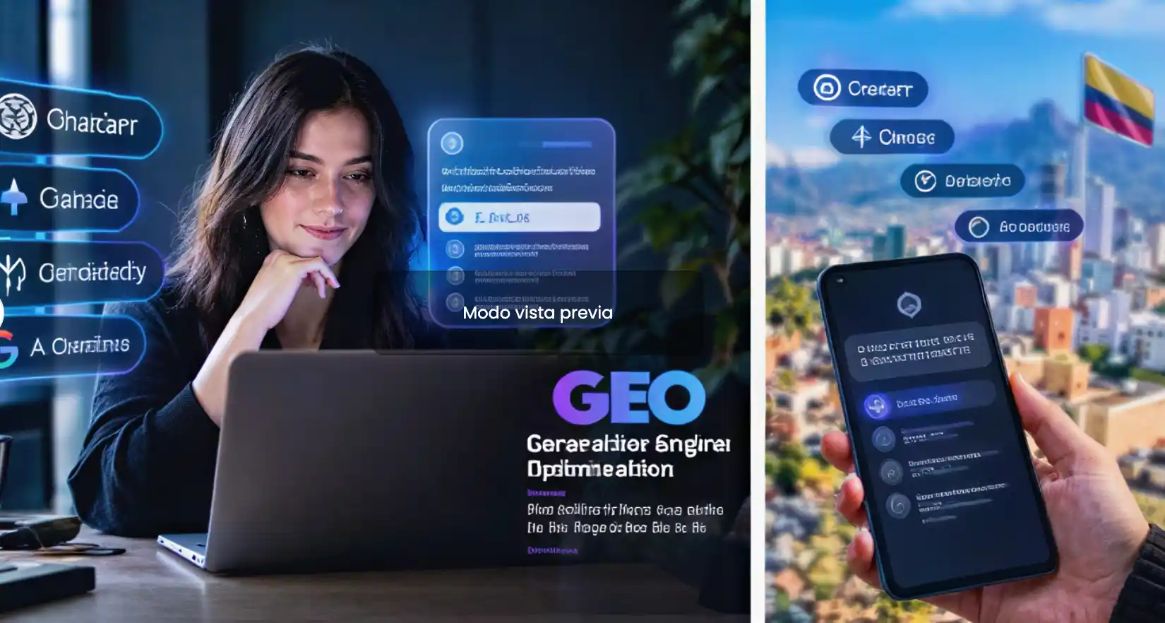 Las mejores agencias de GEO e IA en Colombia: cómo posicionar tu marca en ChatGPT, Gemini y Perplexity