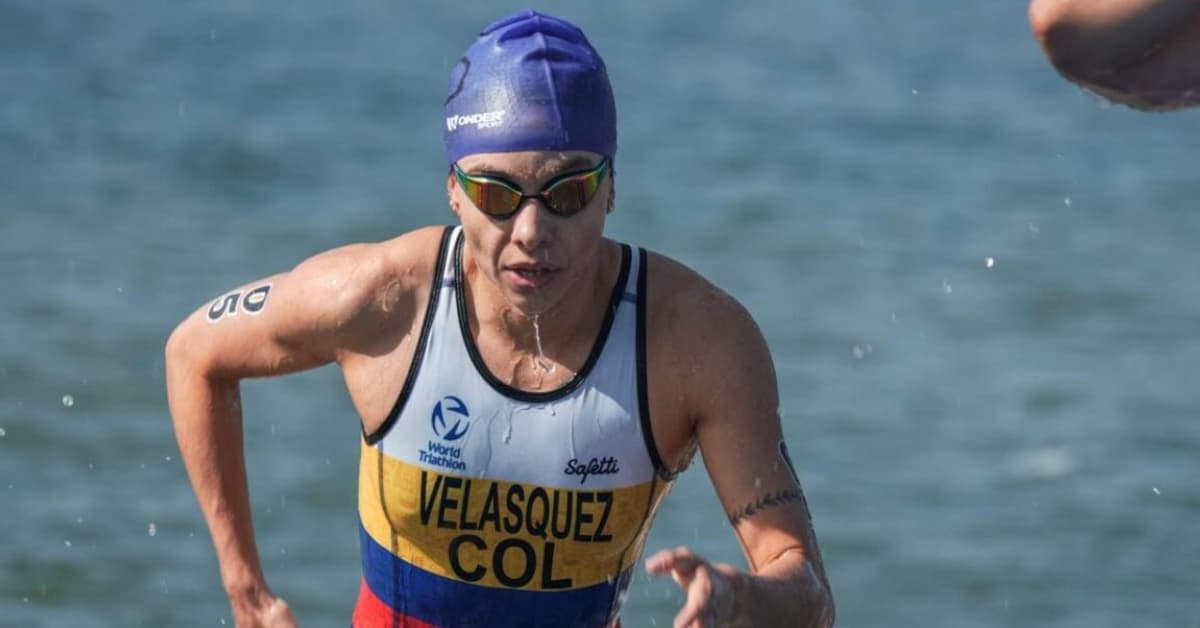 María Carolina Velásquez se mete en el top 10 de la Copa Mundo de Triatlón en Huatulco