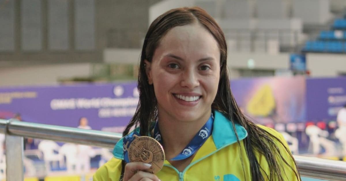 ¡Oro para Colombia! Paula Aguirre se corona campeona mundial en los 50 metros apnea en Corea del Sur