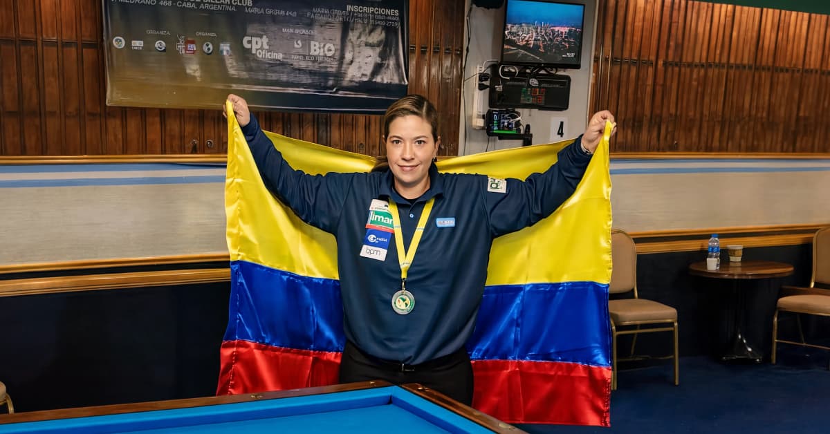 La colombiana Johana Sandoval conquista su cuarto título panamericano de billar