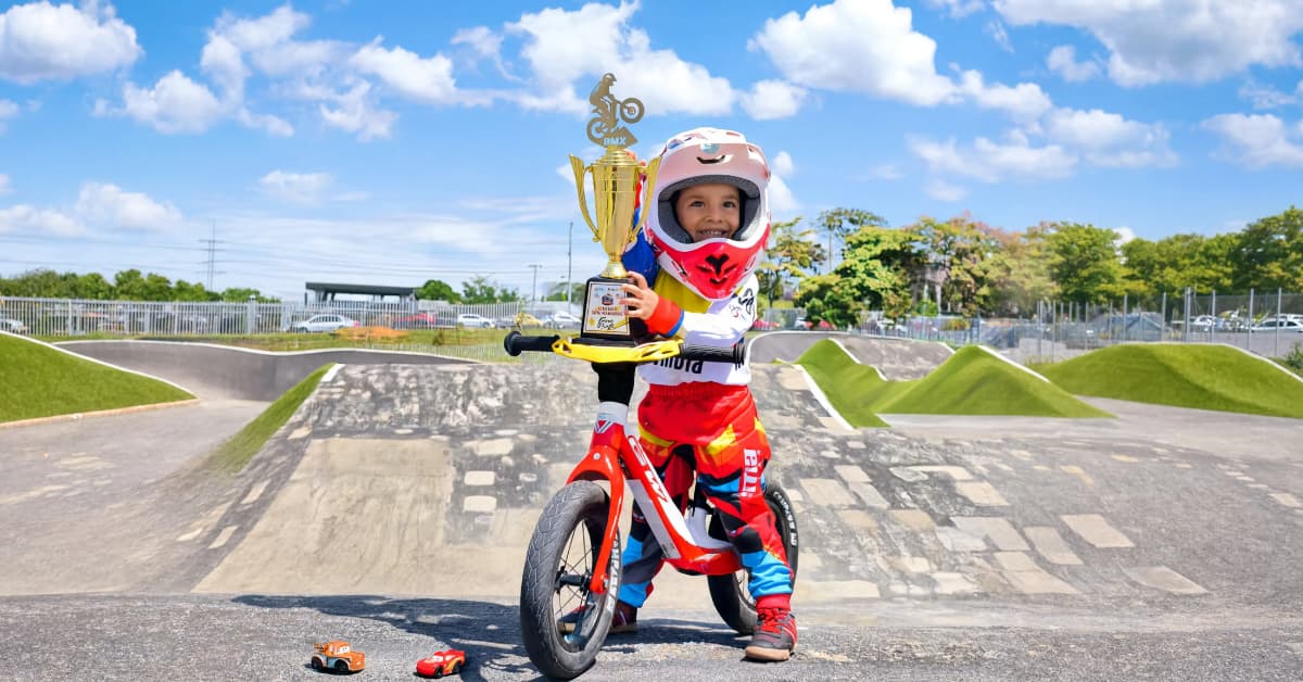 Talento huilense en marcha: Dominic Cabrera brilla en el BMX nacional
