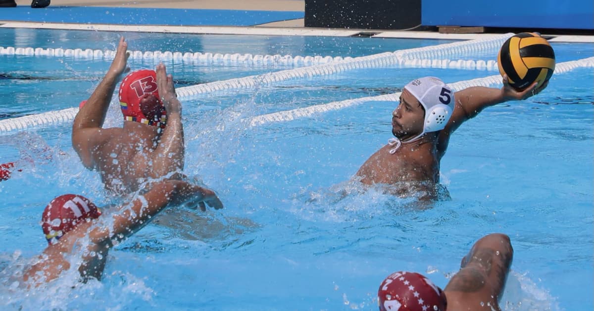 Triunfo sólido de la selección masculina de polo acuático en los Juegos Centroamericanos