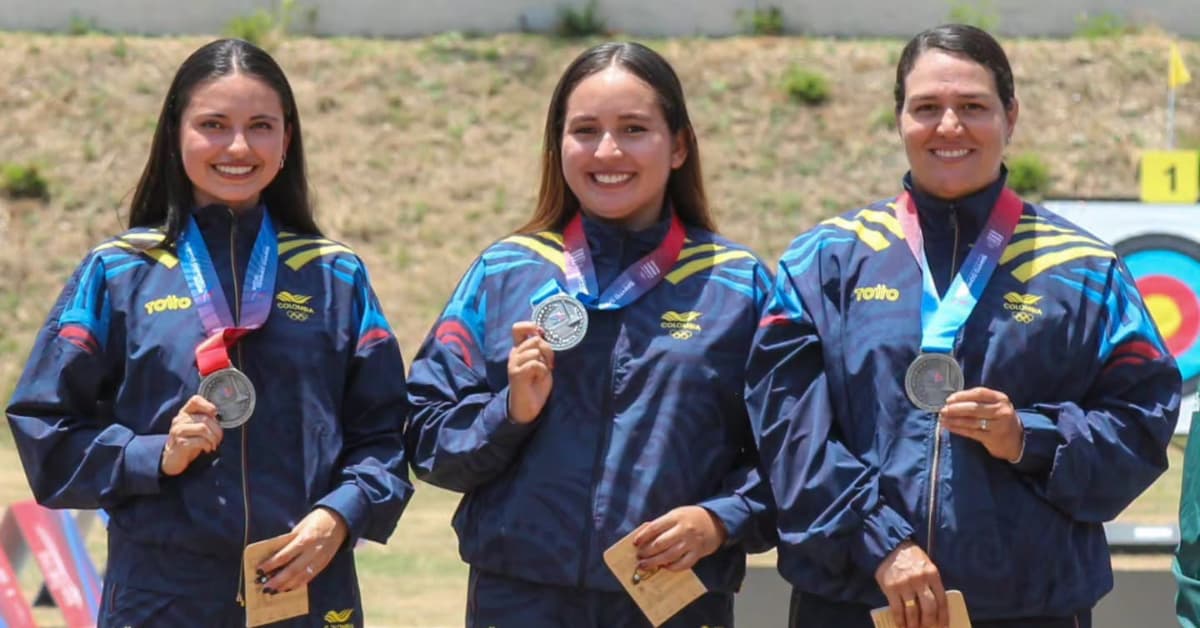 Plata para el equipo femenino de arquería en el arranque de Santo Domingo 2026