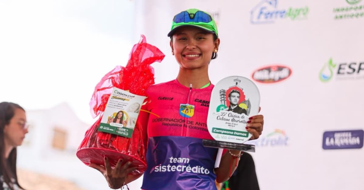 La huilense Laura Rojas gana la Clásica de Marinilla y enfoca su preparación en el Mundial de Canadá
