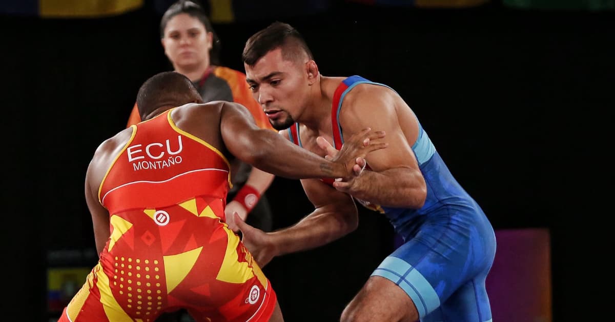 El luchador huilense Julián Horta gana medalla de plata en los Juegos Suramericanos