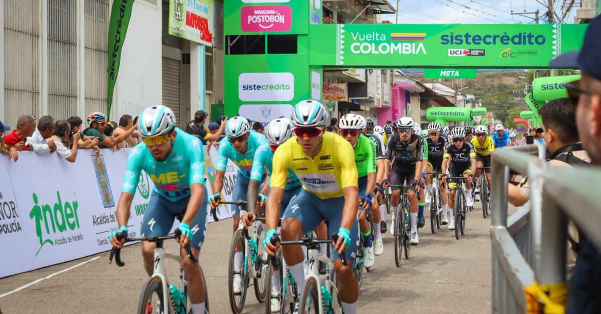 El Huila vibra con el cierre de la segunda etapa en Garzón tras un recorrido de 169 kilómetros