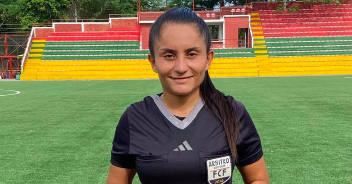 La árbitra huilense Angie Daniela Figueroa seleccionada para el Zonal Nacional Interligas Sub-17