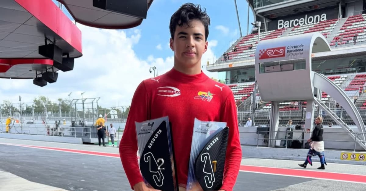 Salim Hanna, nuevo piloto de Campos Racing e integrante de la Ferrari Driver Academy
