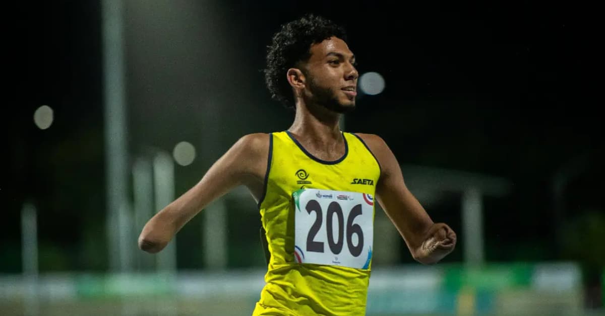 El paratleta colombiano Luis Fernando Lara Rodallega suma éxitos internacionales y podios continentales