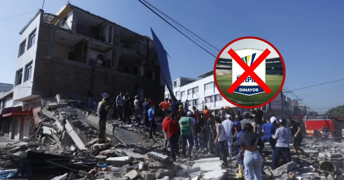 Dimayor aplaza los partidos de la Liga II tras fuerte terremoto de magnitud 7,4 en Colombia