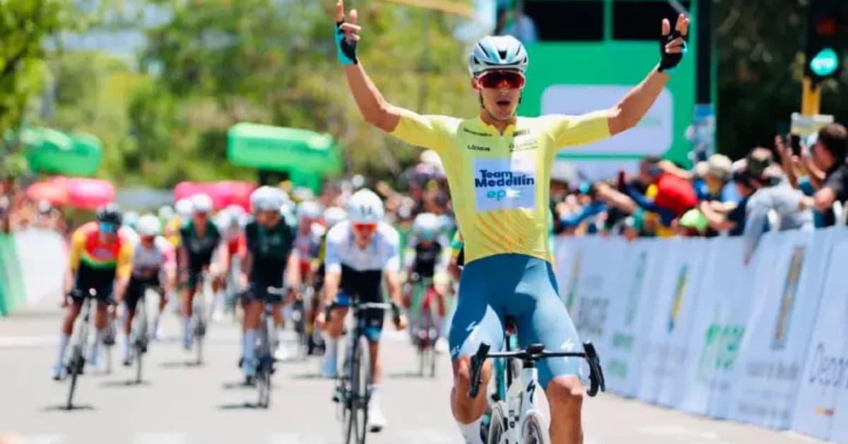 Tercer triunfo consecutivo para el líder Wilmar Paredes en la Vuelta a Colombia