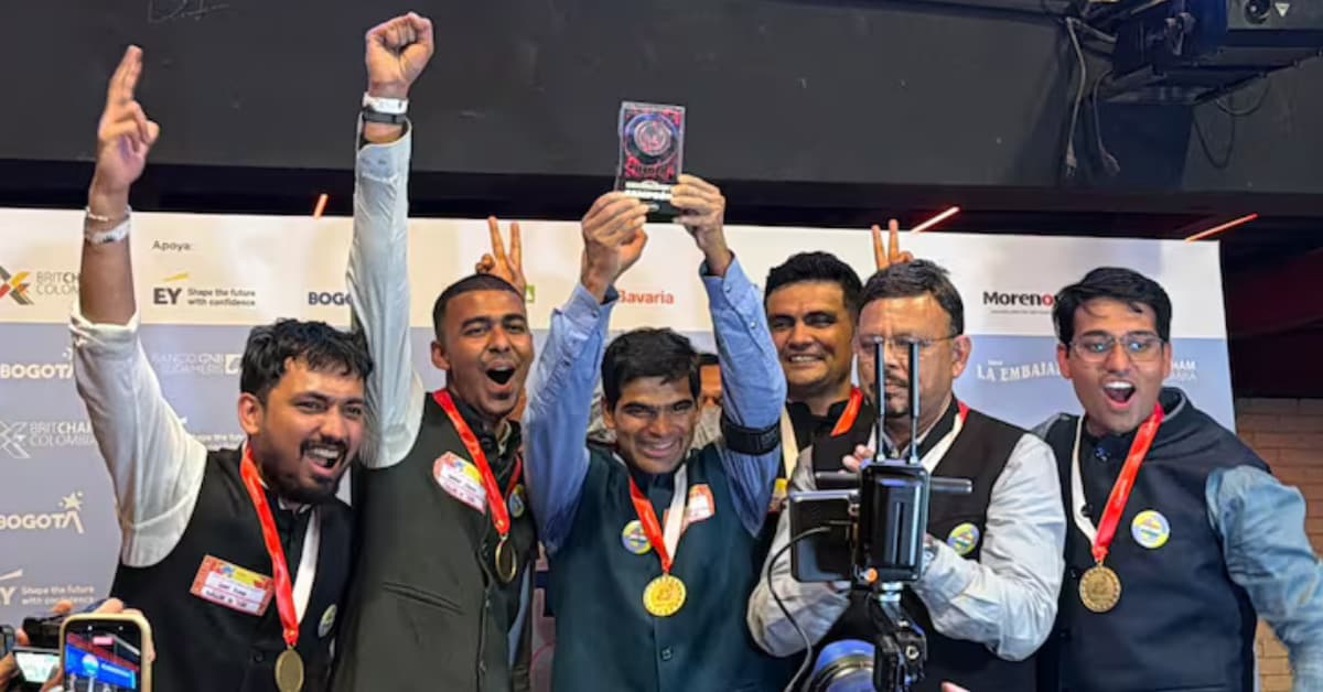 India se consagra bicampeona del Mundial de Tejo en Bogotá tras vencer a 18 delegaciones internacionales