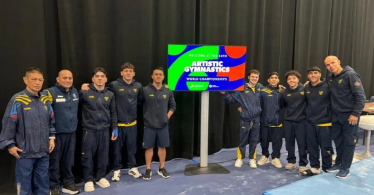 Colombia clasifica por primera vez a la final por equipos de un Mundial de Gimnasia Artística