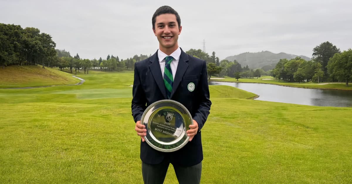 El colombiano Tomás Restrepo retiene la corona mundial juvenil de golf en Japón
