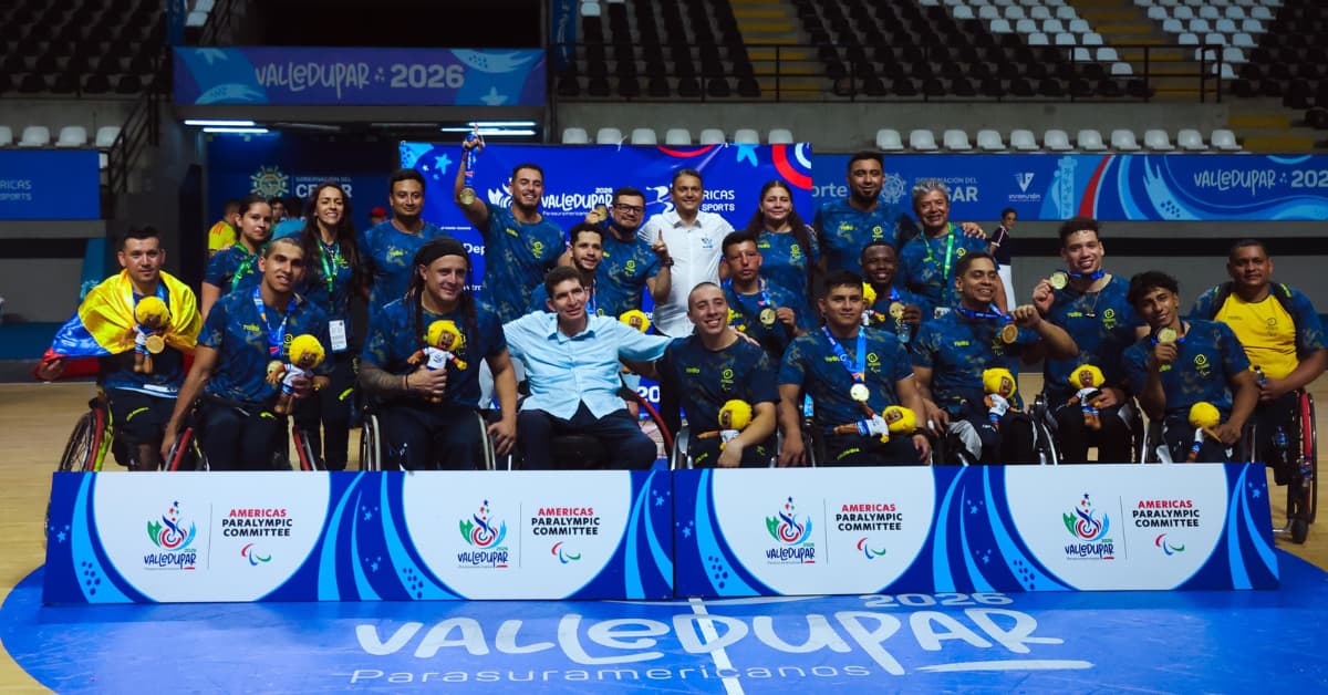 Dominio tricolor: Colombia asegura oro en baloncesto y disputará la final de voleibol sentado