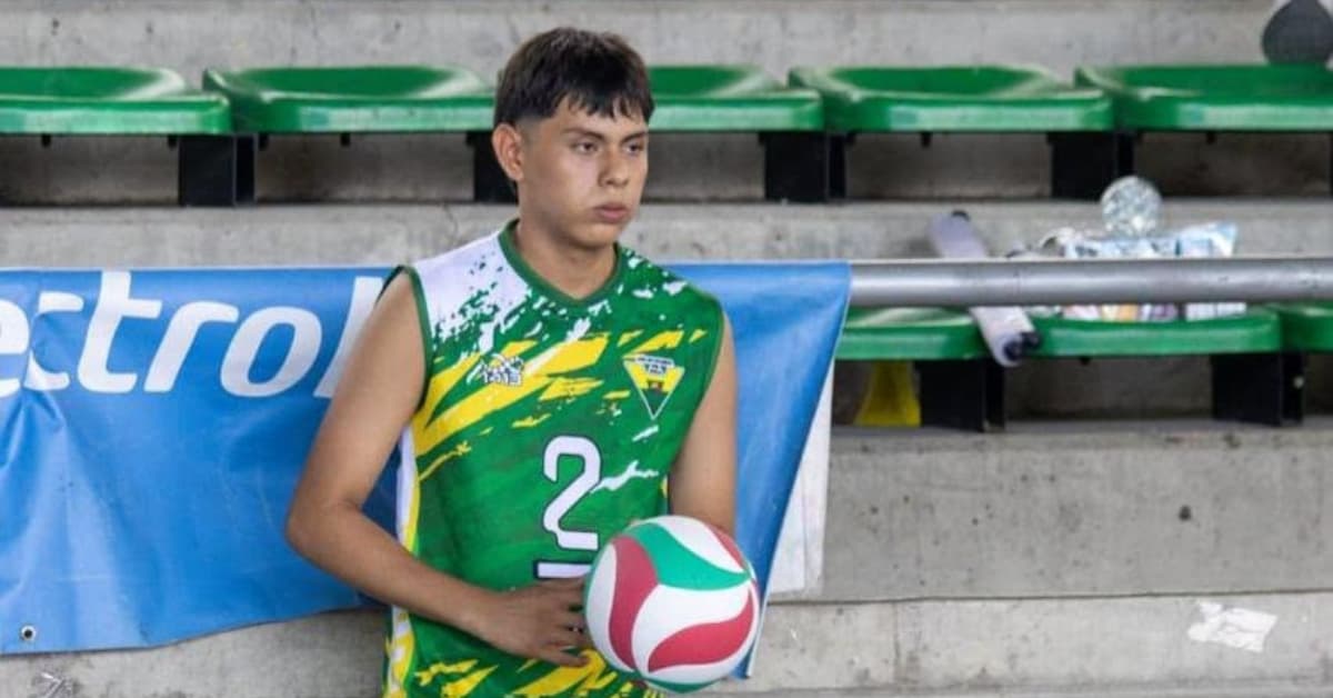 El huilense Sergio Andrey Medina es convocado a la selección colombiana de voleibol U19