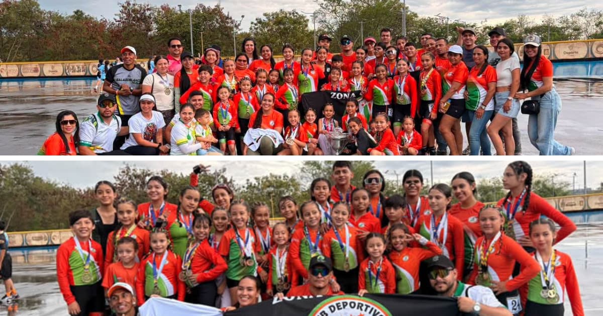 Club Utrahuilca logra el subcampeonato en la Copa Nacional PyP de patinaje