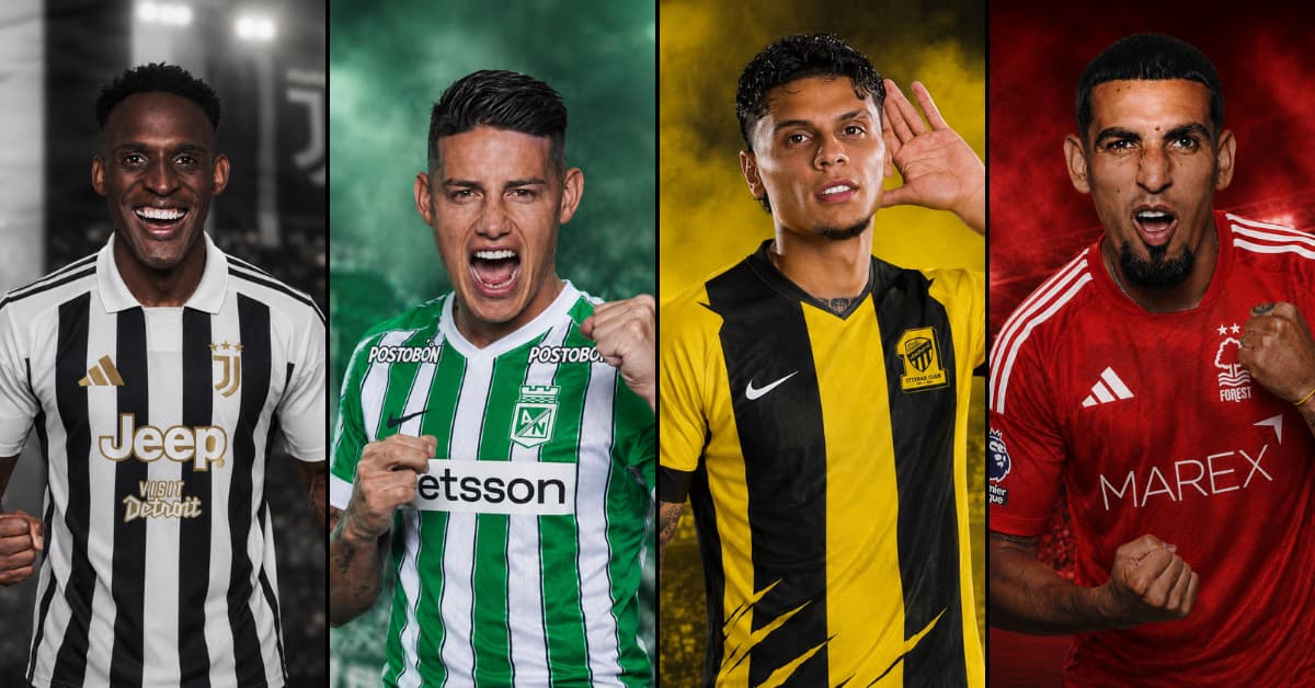 De Europa a Sudamérica: así se mueve el mercado para las grandes figuras de la Selección Colombia
