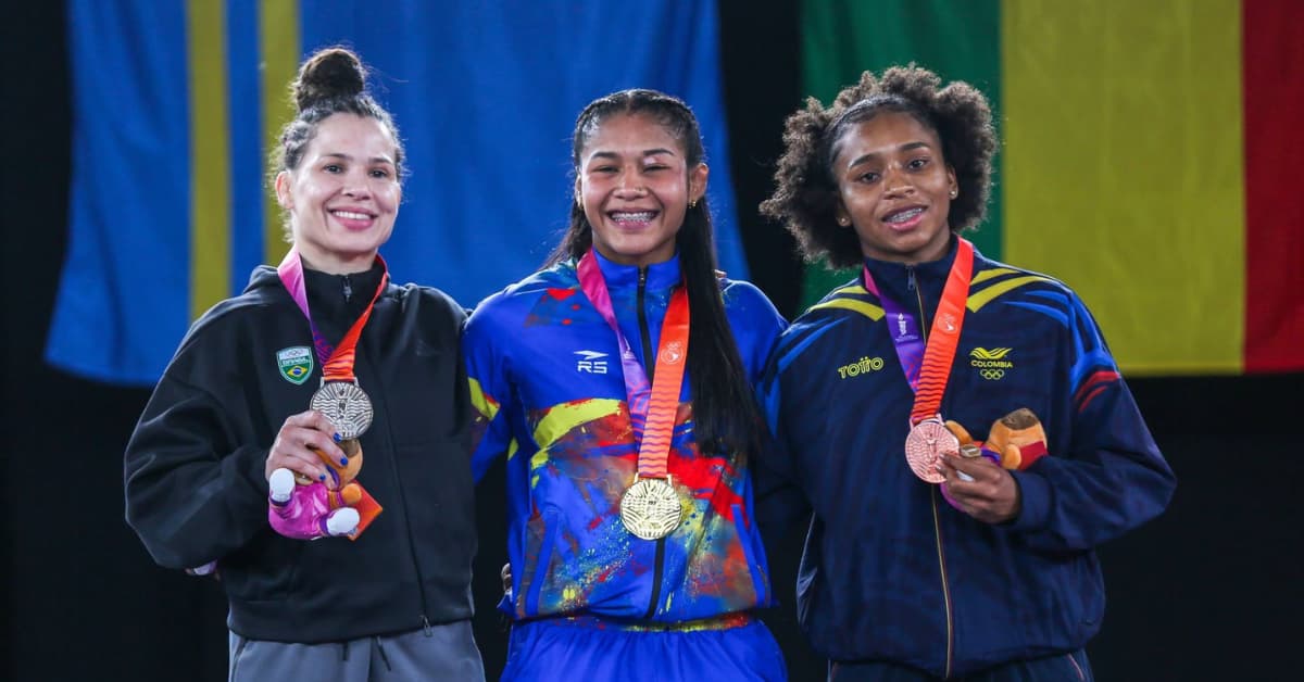 La huilense Alexa Michel Cuero gana medalla de bronce en los Juegos Suramericanos