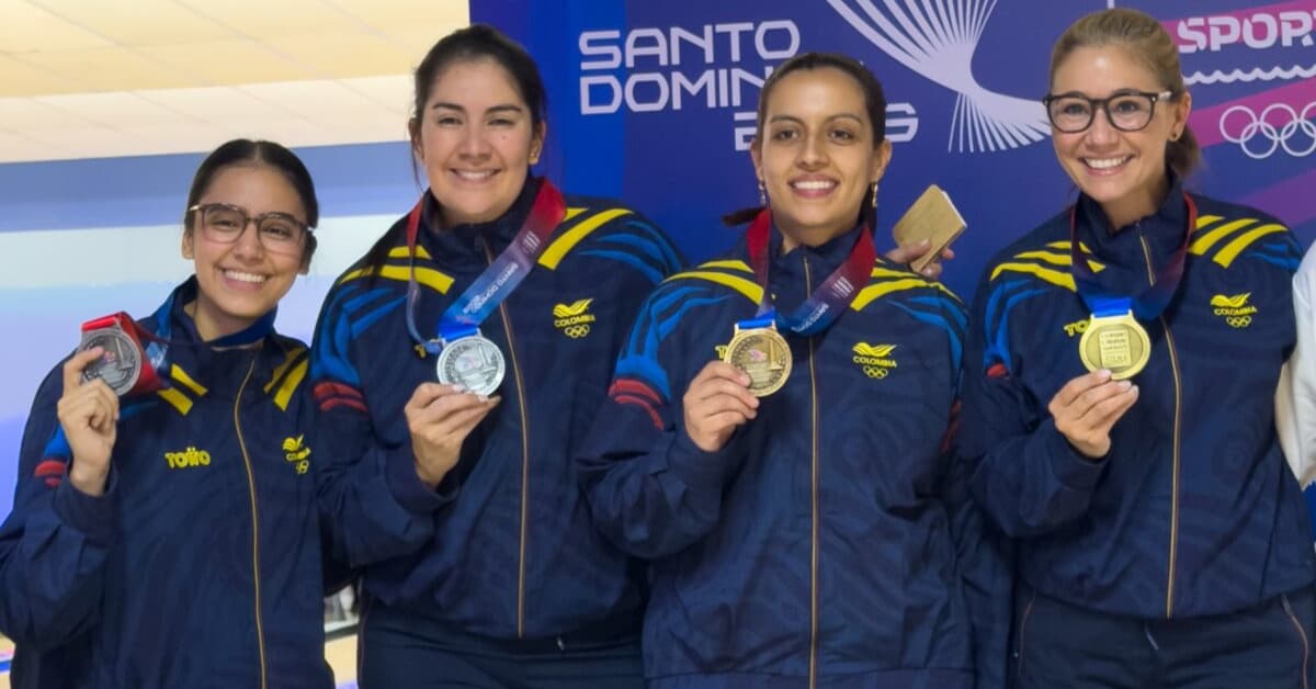 Colombia domina el bowling femenino en Santo Domingo 2026 con un histórico uno-dos en tríos