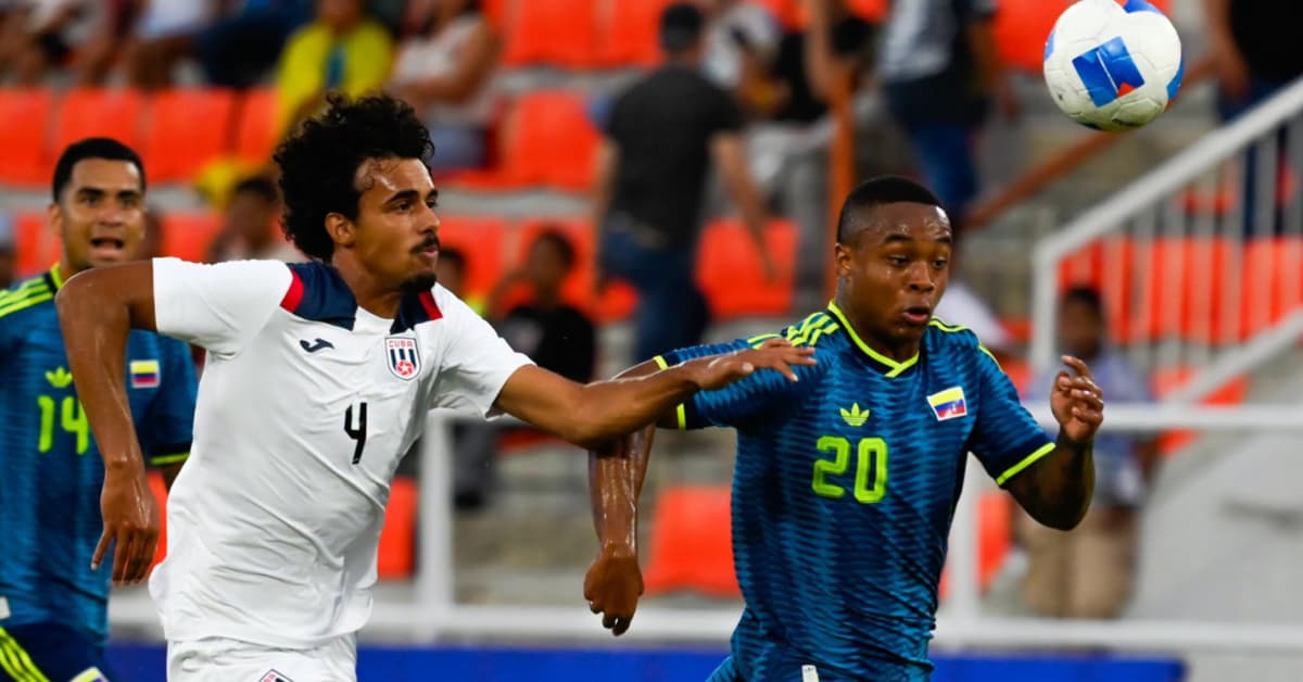 La Selección Colombia Sub-19 clasifica a las semifinales de los Juegos Centroamericanos tras vencer a Cuba