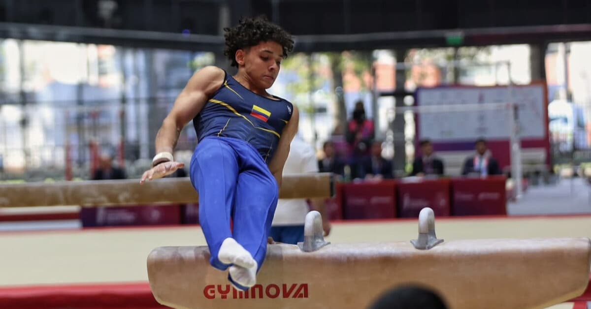 Thomas Mejía se corona campeón del all-around en los Juegos Suramericanos Santa Fe 2026