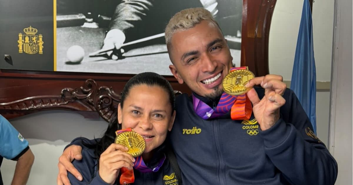 Huberney Cataño y Andrea Caballero se coronan campeones de billar a tres bandas en los Juegos Suramericanos Santa Fe 2026