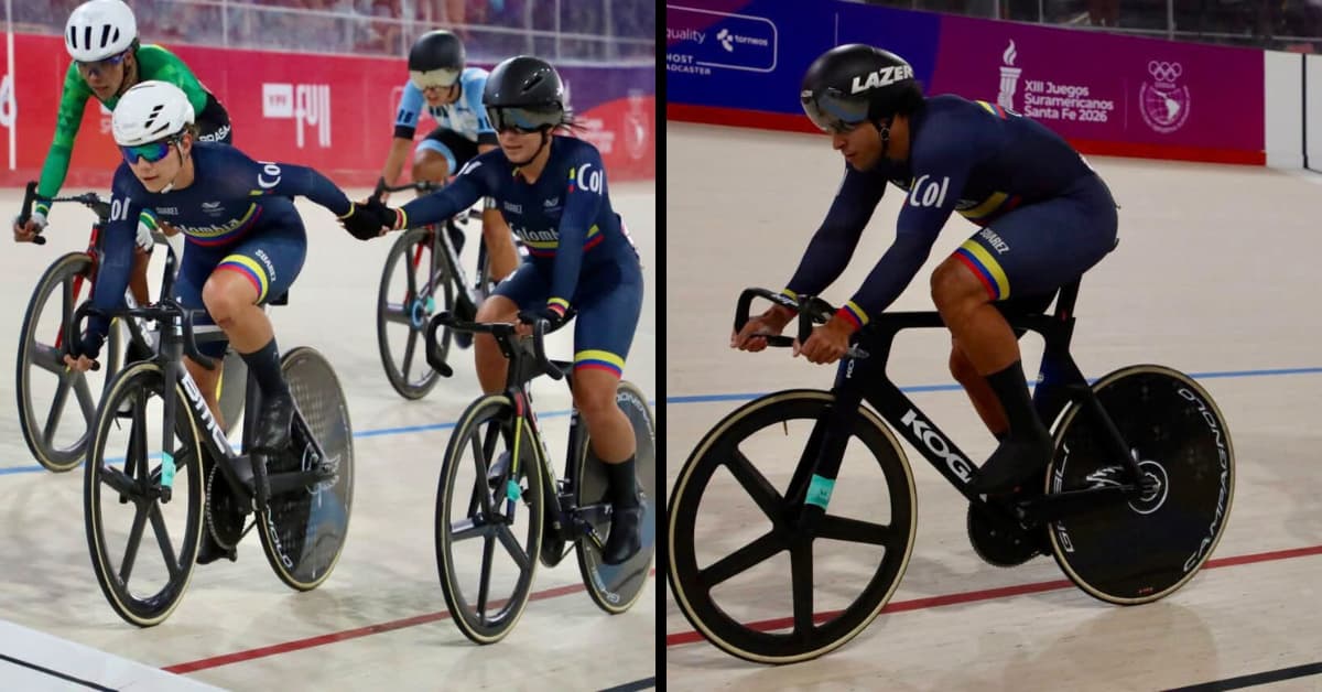 Colombia se consagra campeón del ciclismo de pista en los Juegos Suramericanos Santa Fe 2026