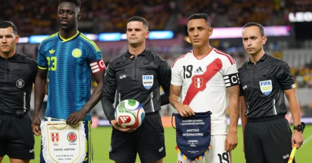 Colombia vence 2-0 a Perú en Miami con goles de Velásquez y Arcila para cerrar la Fecha FIFA