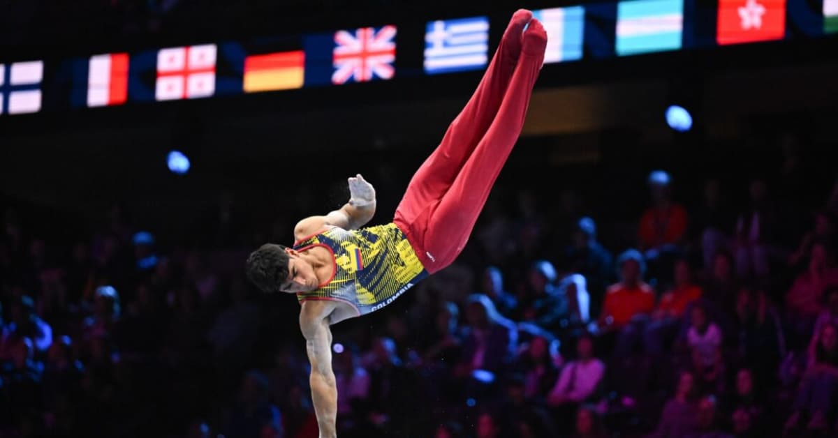 Ángel Barajas termina quinto en el all-around mundial