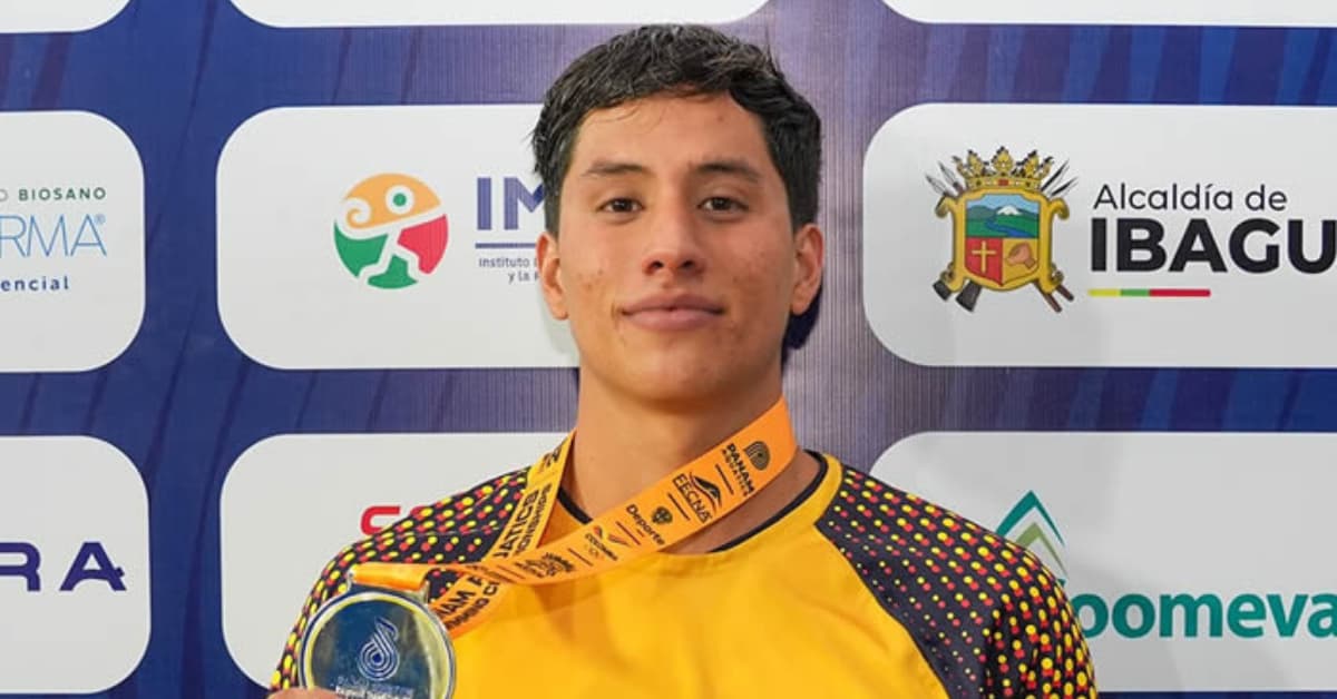 Sebastián Camacho: El nadador huilense se consolida como figura en el Panamericano de Natación