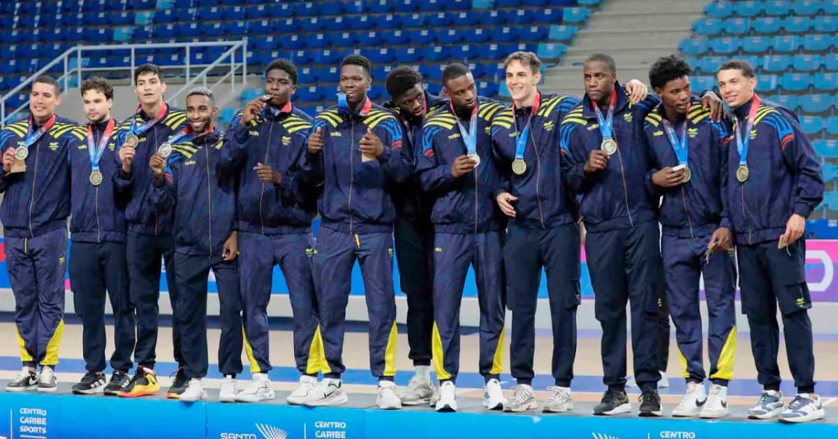 Selección Colombia masculina de voleibol se corona campeona y supera la barrera de las 100 preseas