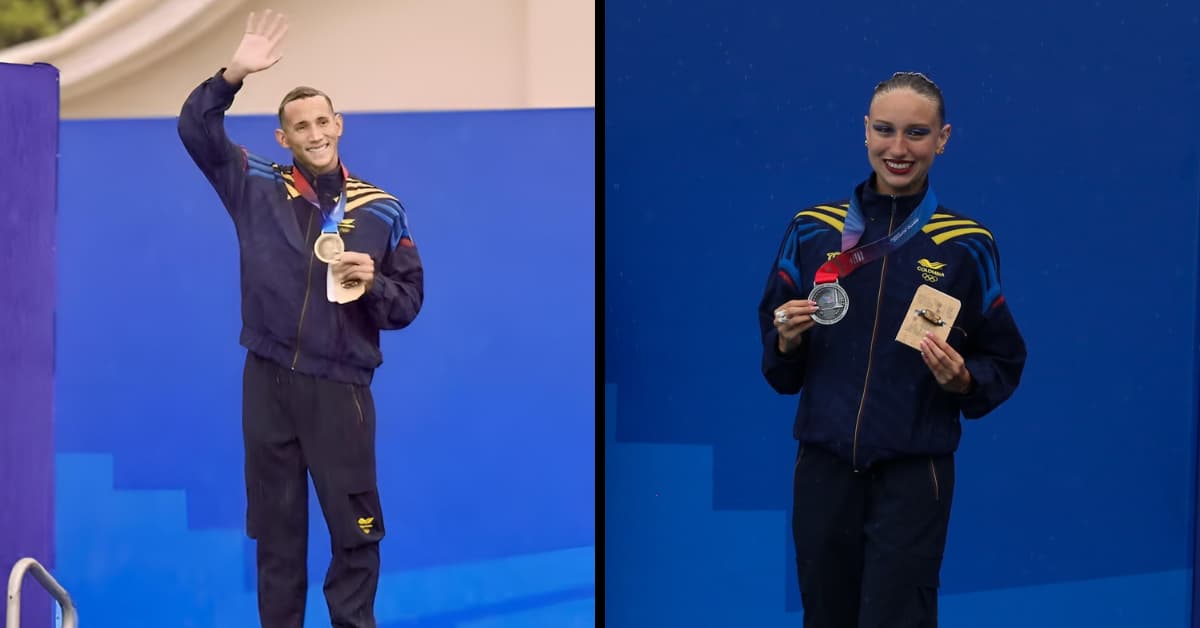 Oro y plata para Gustavo Sánchez y Emily Minante en Santo Domingo 2026