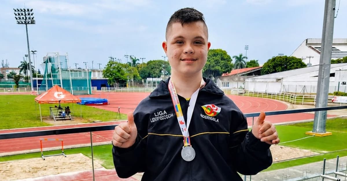 El huilense Juan José Castro cosecha tres medallas en el Abierto de Atletismo en Cali
