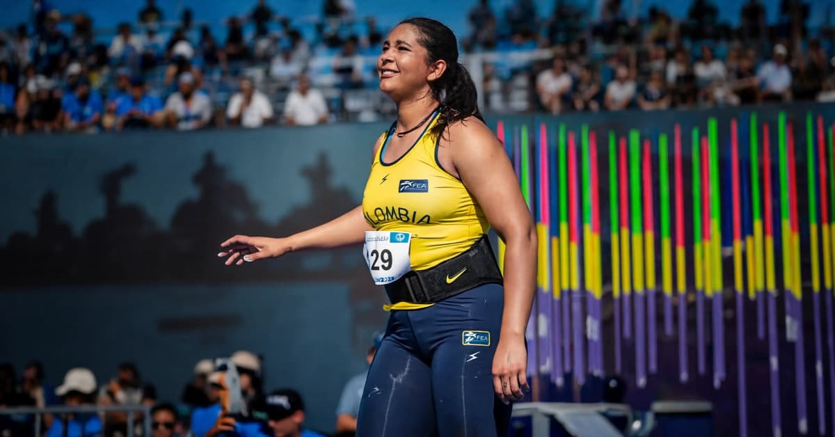 La colombiana Valentina Barrios se corona campeona panamericana en lanzamiento de jabalina