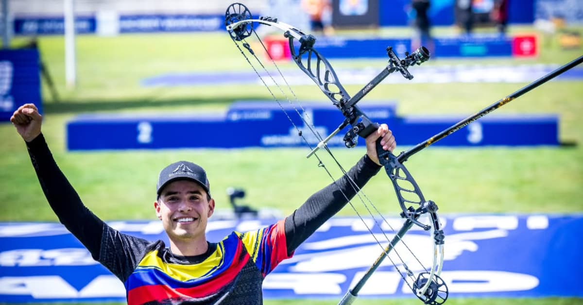 El colombiano Pablo Gómez escribe su nombre en lo más alto del tiro con arco internacional