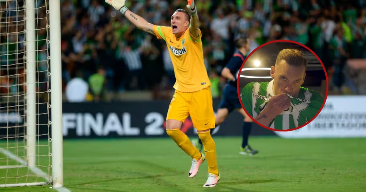 El ídolo regresa a casa: Franco Armani es nuevo arquero de Atlético Nacional